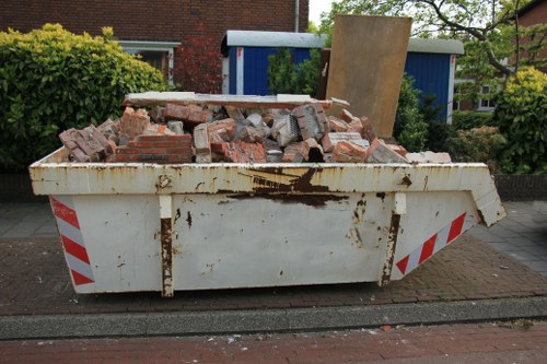 Professional house clearance team at work in Southwark