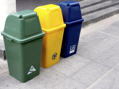 Recycling process for hazardous materials