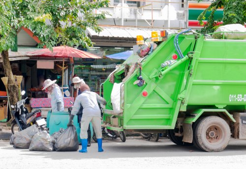 Container for demolition waste collection