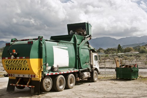 Various sizes of enclosed skips available for hire