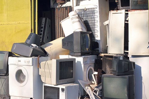 Eco-friendly waste disposal with recycling skips